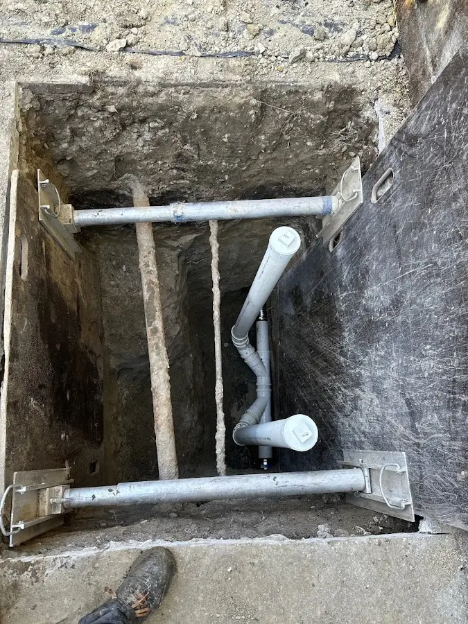 Experienced plumber completing Gas Line Repair work in Corning
